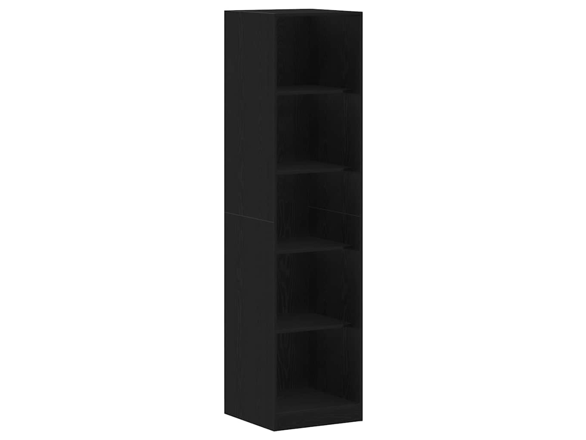 Armario Roble Negro 50x50x200 cm Madera Procesada MAISON EXCLUSIVE