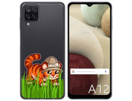 Carcasa Samsung Galaxy M12 TUMUNDOSMARTPHONE Dibujos Transparente Multicolor