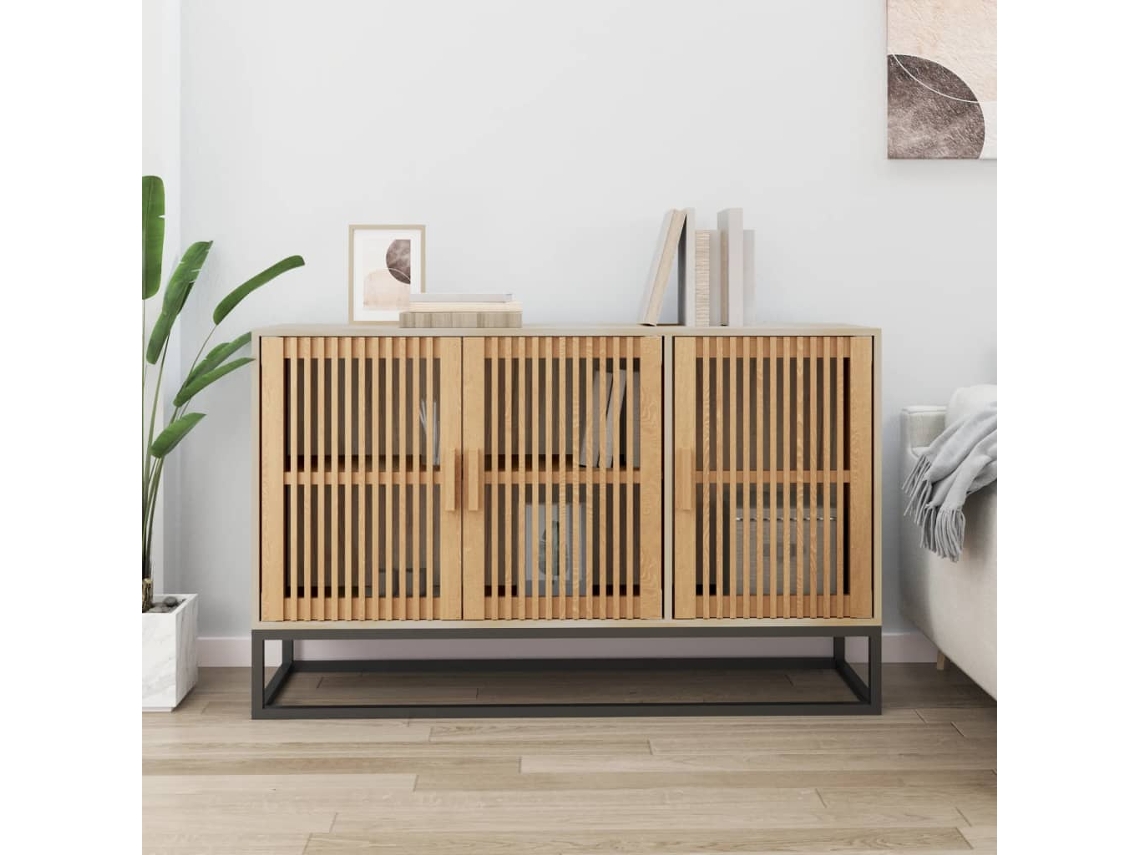 Aparador De Madera Contrachapada 105x30x65 Cm