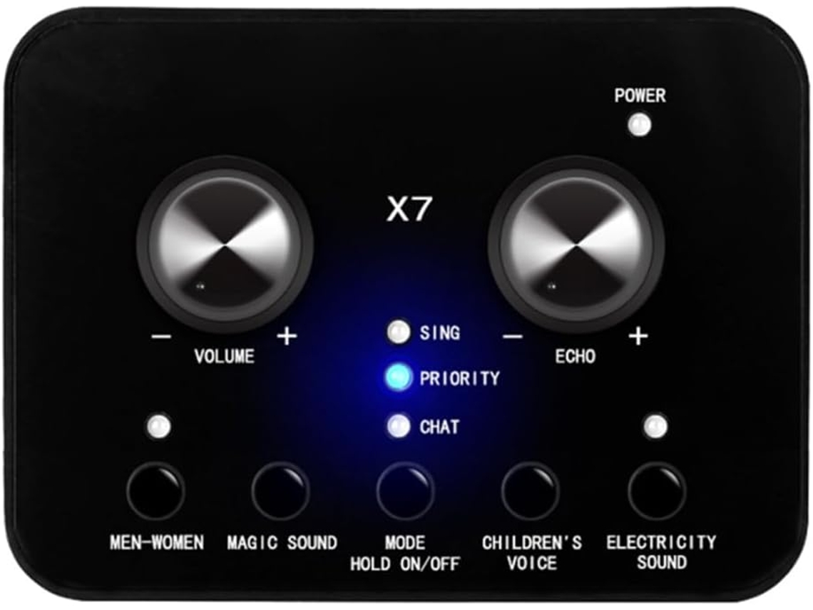 Tarjeta De Sonido Externa Smart Voice Con Cambiador De Micrófono Y Efectos De Sonido Electrónicos Externos.