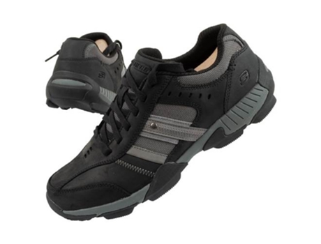 Zapatillas de Hombre SKECHERS Nan Piel Negro (41)