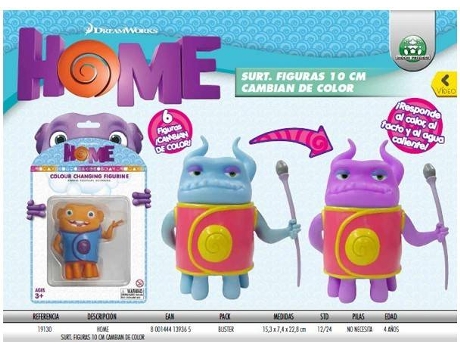 Muñeco GIOCHI-PREZIOSI Home Surtido Figuras 10 Cm Cambian De Color (Edad Mínima Recomendada: 3años)