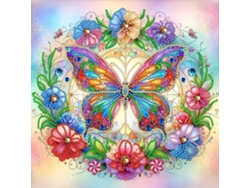 Pintura de diamante SIURN Ab27, manualidades, decoración del hogar (30 x 30 cm)