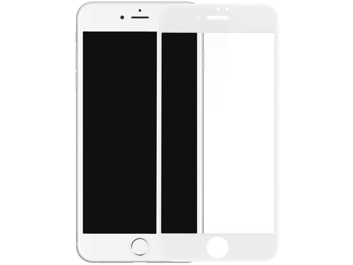 Protector Cristal Templado Iphone 6 Plus Multi4You Full Cover 3D Blanco