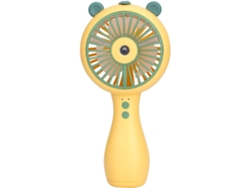 Ventilador De Escritorio Usb Ventilador Portátil Con Nebulizador Mini Personal Refrigeración 3 Velocidades 2