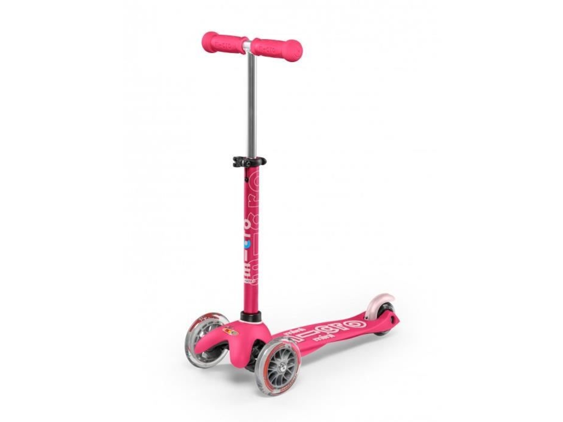 Patinete infantil de 3 ruedas - Mini Micro Deluxe Rosa - Mixto - MICRO - Ocio - 3 ruedas - 24 meses - 2 años - 50 kg
