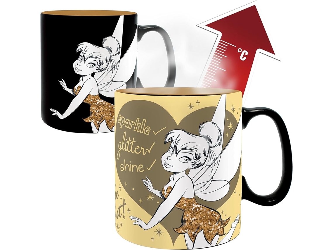 Caneca Térmica Campanilla Keep On Sparkling Disney 460 Ml ABYSTYLE