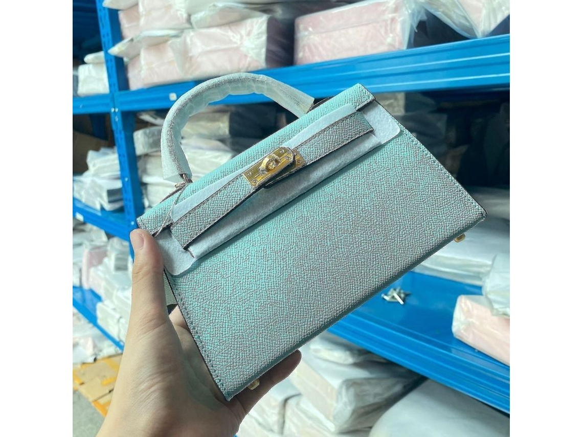 2026-bolso De Cuero Para Mujer Mini Kelly De Segunda Generación Con Cierre Y Correa De Hombro