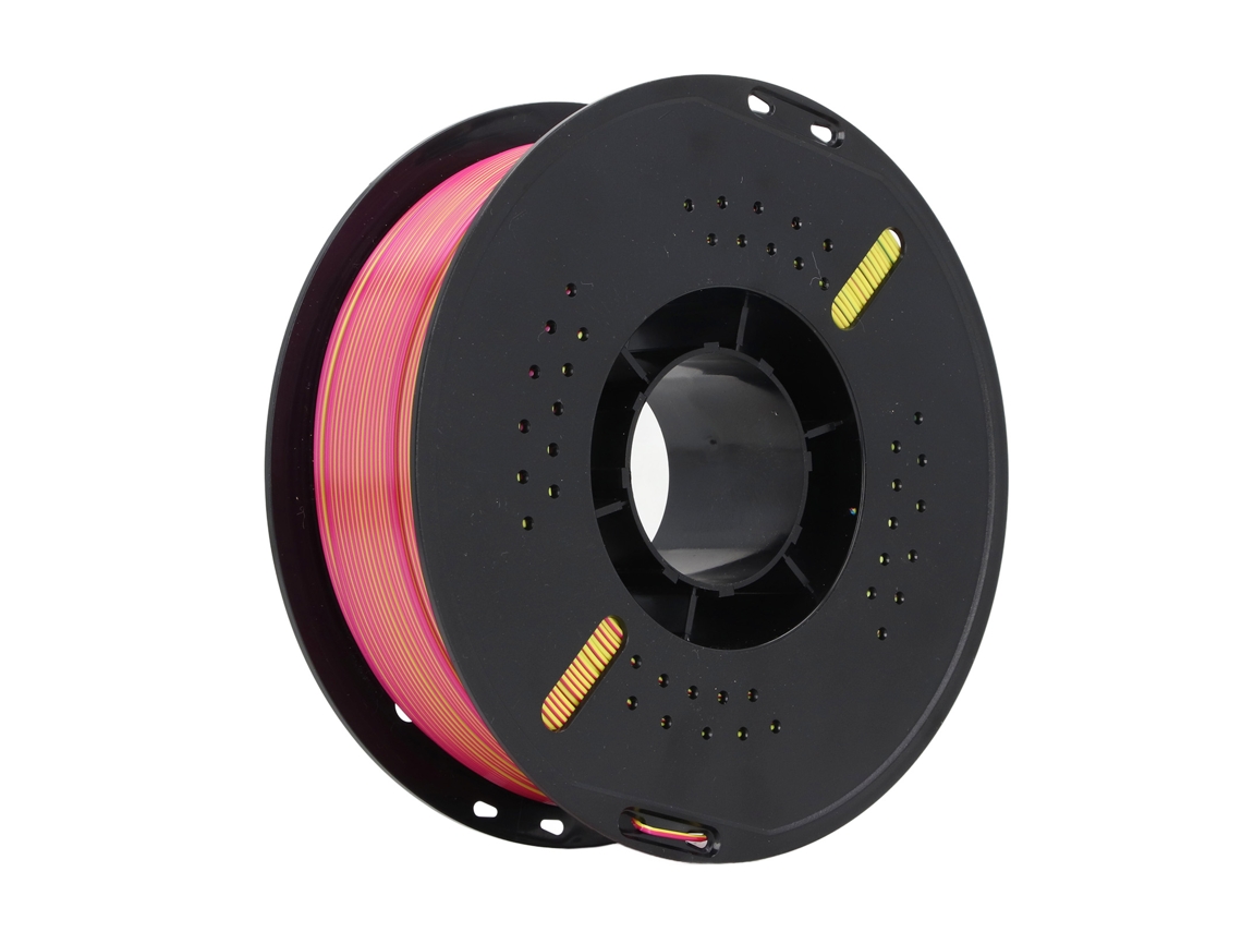 Filamento PLA Silk de 1,75 mm, 1 kg, 3 colores para impresora 3D