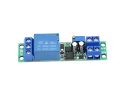 Veloriskku-módulo De Relé Temporizador Ajustável 0-25s Placa De Interruptor Dc 12v Acessório Para Lar E Veículo
