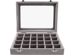 Organizadora Joyas Relojes Pulseras Compartimentos Acrílico Fieltro Diseño Elegante Funcional Tocador Caja