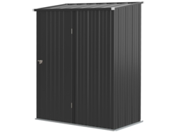 Gartenschuppen negro 161,5x94,5x196cm
