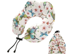 Almohada Viaje Dormir Aviones Espuma Viscoelástica Poliéster Viscoelástica. Fácilmente Soporte Fácil