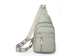 Bolso de mano para mujer, bandolera estilo mensajero, bolso estilo hobo, verde, Digitallab