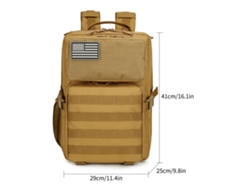 Mochila Multifuncional De Gran Capacidad Para Acampar, Ideal Para Senderismo, Montañismo Y Actividades Al Aire Libre. Impermeable.