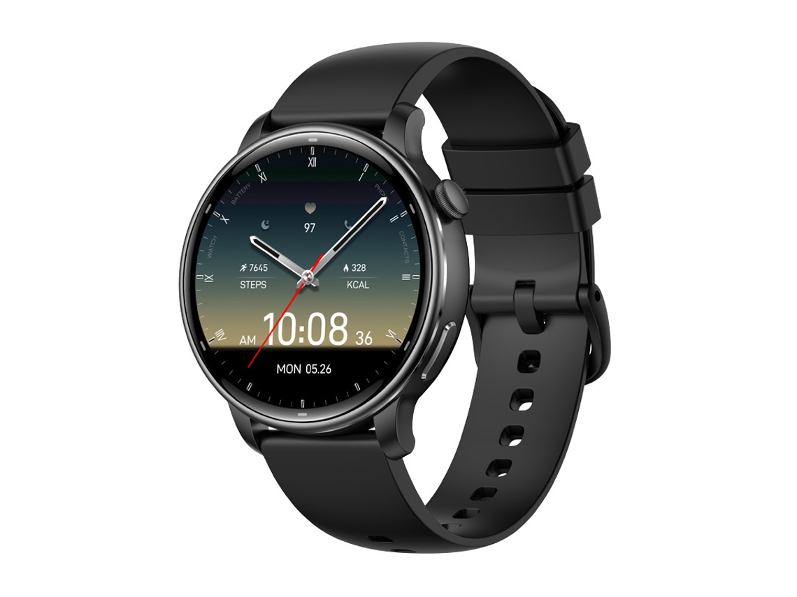 (negro) Reloj Inteligente Con Gps, Posicionamiento Satelital, Monitorización De Frecuencia Cardíaca, Brújula Y Llamadas Bluetooth