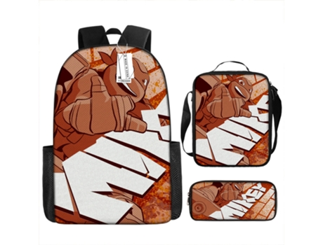 Conjunto de tres piezas de Mochila KOHREE Teenage Mutant Ninja Turtles