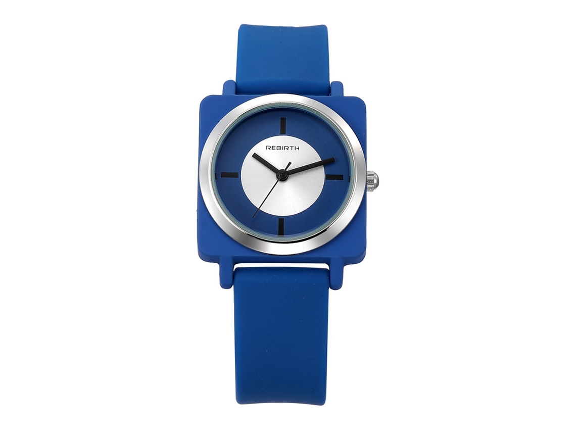 Reloj de cuarzo para mujer con diamantes de imitación y brazalete de acero inoxidable - Moda (Champán)