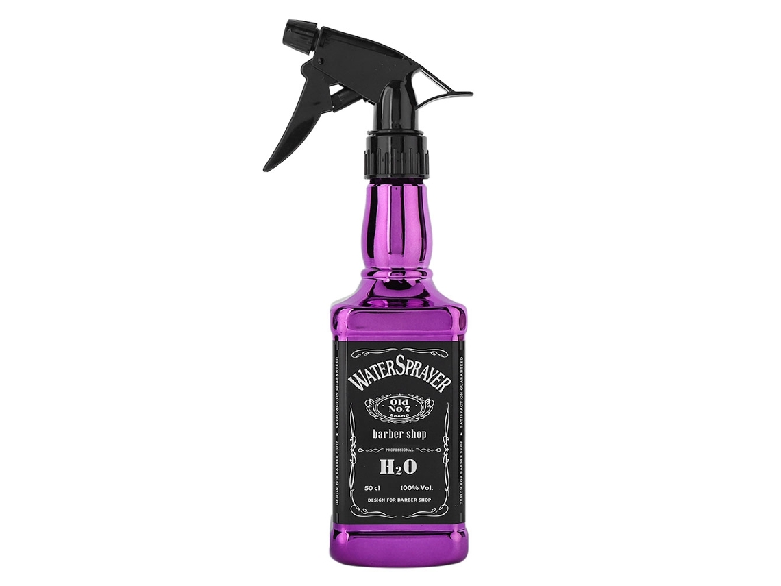Botella De Pulverización Para Peluquería 500ml Herramienta De Salón Barbista Pulverizador De Agua Jardín Hogar Color Rojo Rosa
