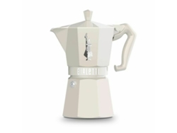 Cafetera italiana Bialetti Moka Exclusive Creme, aluminio, 6 tazas, VETONEK