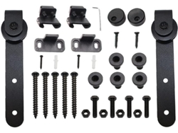 Kit De Rieles Para Mini Puertas Corredizas De Granero Para Herrajes Deslizantes Para no Está Claro