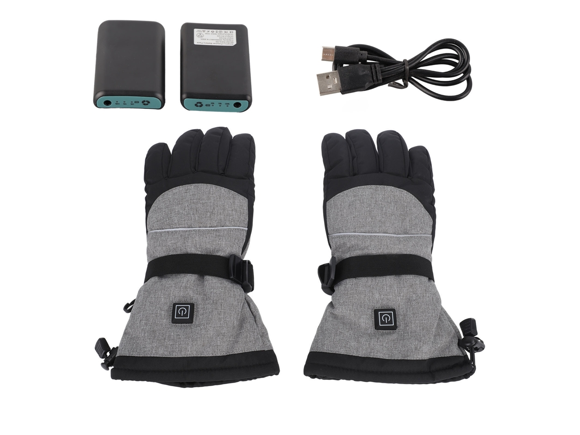 2026-guantes Calentados Con Control De Temperatura 3 Niveles Impermeables Táctiles Para Invierno Snowboard Senderismo Ciclismo