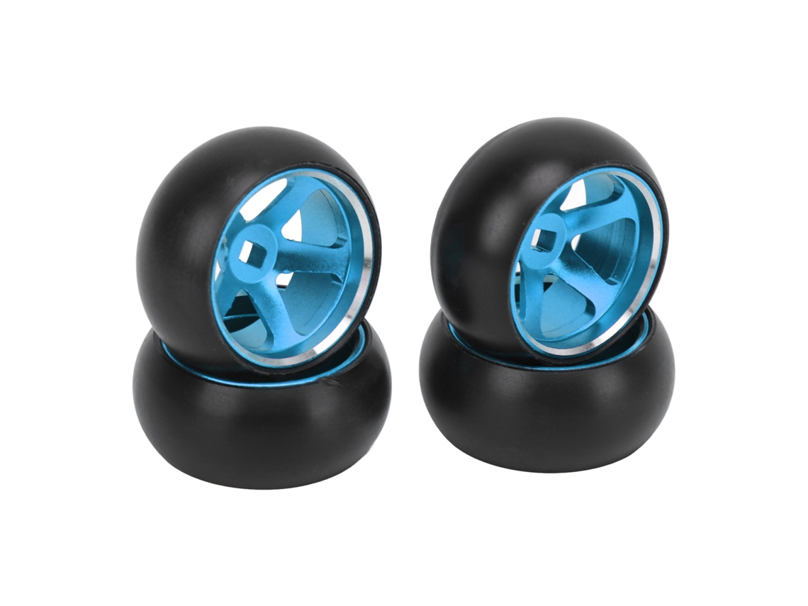 Neumáticos Y Ruedas Rc Para Coches De Control Remoto A Escala 1/28 Wltoys K989 K969 P939 284131 Azul 4 Piezas