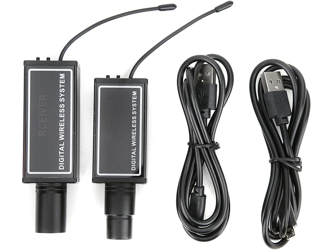 Sistema Digital Con Batería Integrada Y Transmisor/receptor De Micrófono.