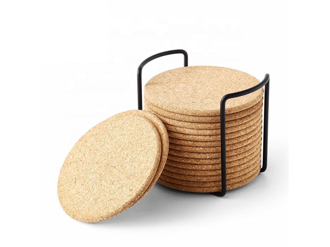 Posavasos ecológicos, reutilizables, absorbentes y resistentes al calor para la decoración del hogar.