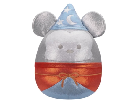 Pelúcia Squishmallows Aprendiz de Bruxo Disney 100º Aniversário, 35 cm