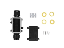 Caja De Conexiones Impermeable Ip68 Para Exteriores, Conector Eléctrico De 3 Vías Para Cables De 5 A 9 Mm, 9 A 12 Mm Y 12 A 15 Mm.