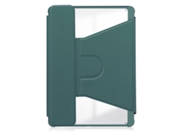 Capa Para Samsung Galaxy Tab S9 Com Ranhura Para Caneta Verde Escuro