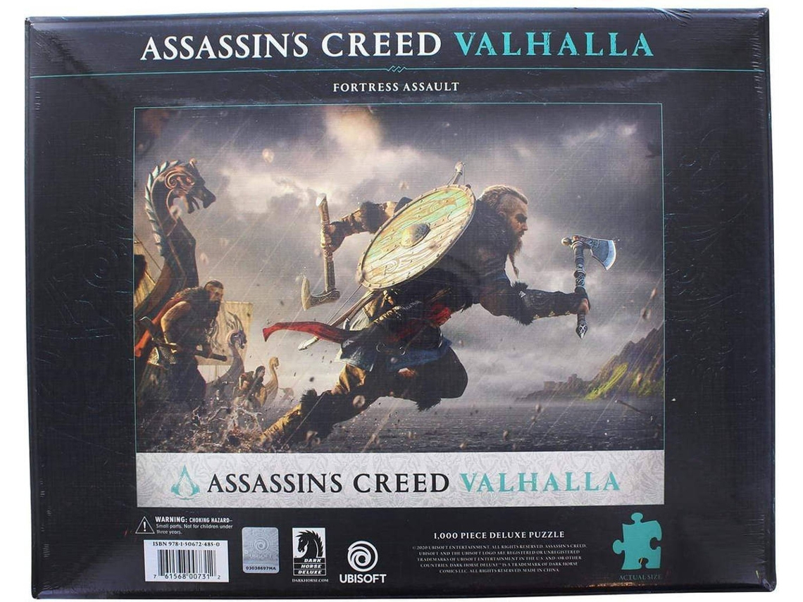 Puzzle DARK HORSE Assassins Creed Valhalla: Fortress Assault (8 Años - 1000 piezas)