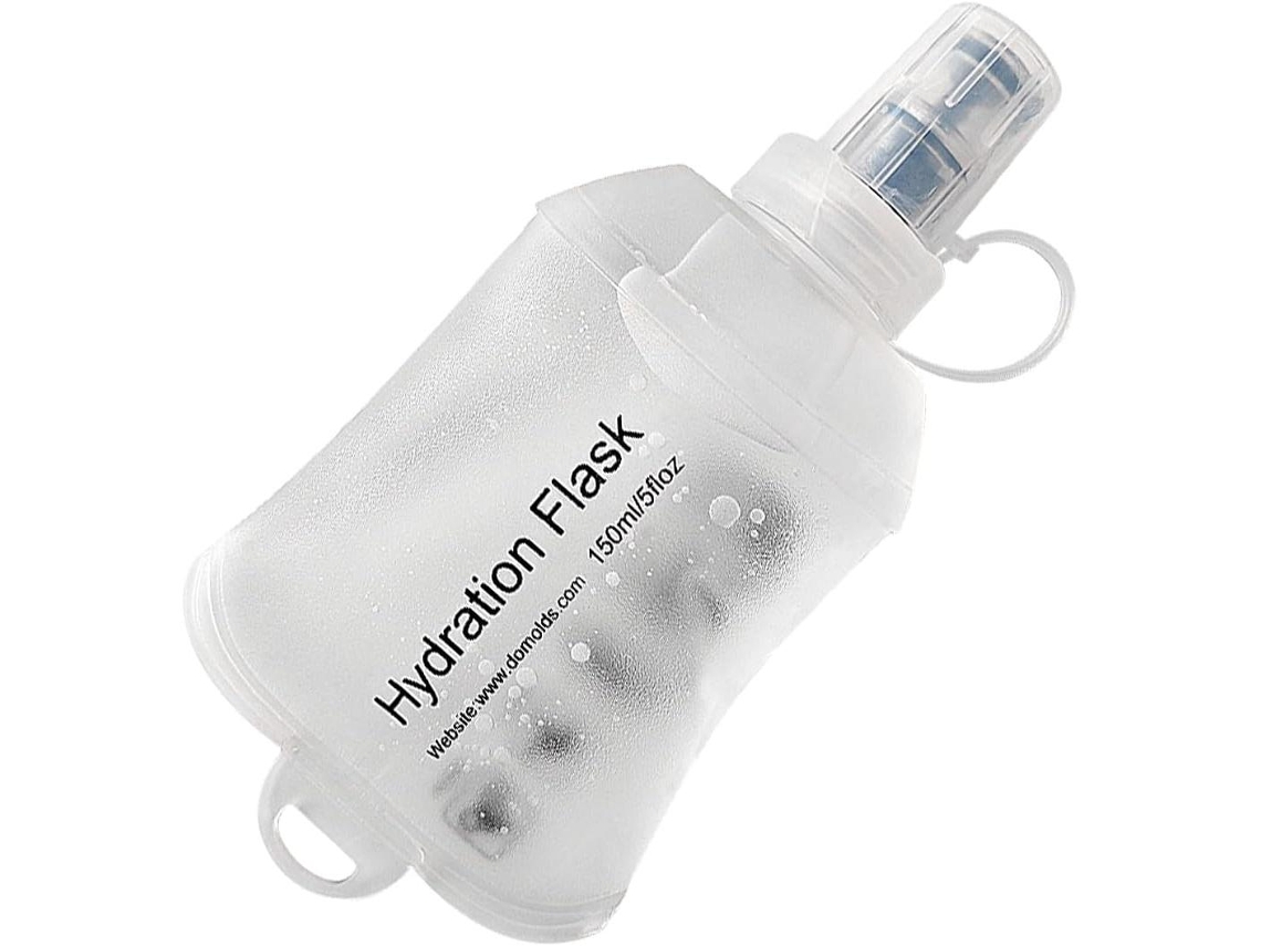 (blanco 150 Ml 1 Pieza) Botella De Agua Blanda, Botella De Agua Corriente Plegable De Tpu