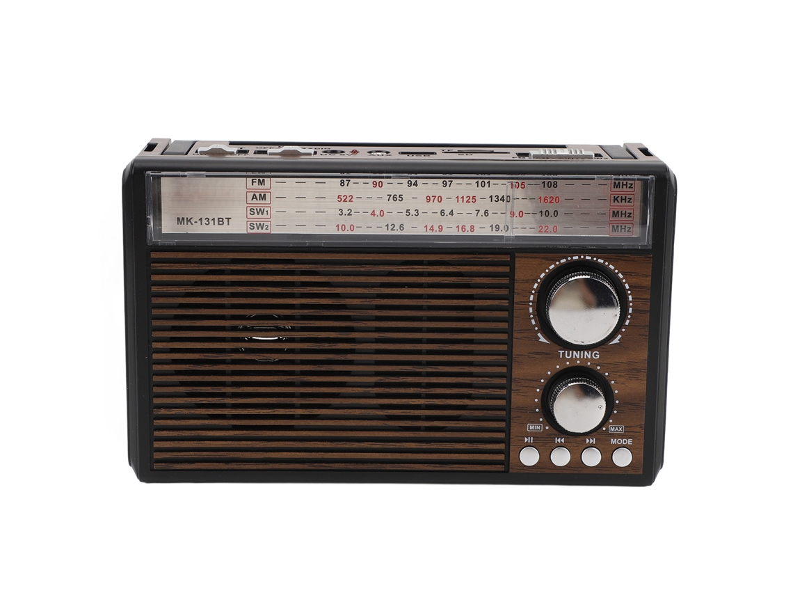 Radio (multibanda Fm, Reproductor De Mp3 De Tarjeta)
