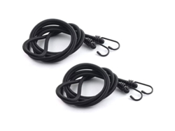 Cordones Elásticos Con Ganchos De 120 Cm Para Bicicleta, Motocicleta, Coche, Camping Y Viajes.