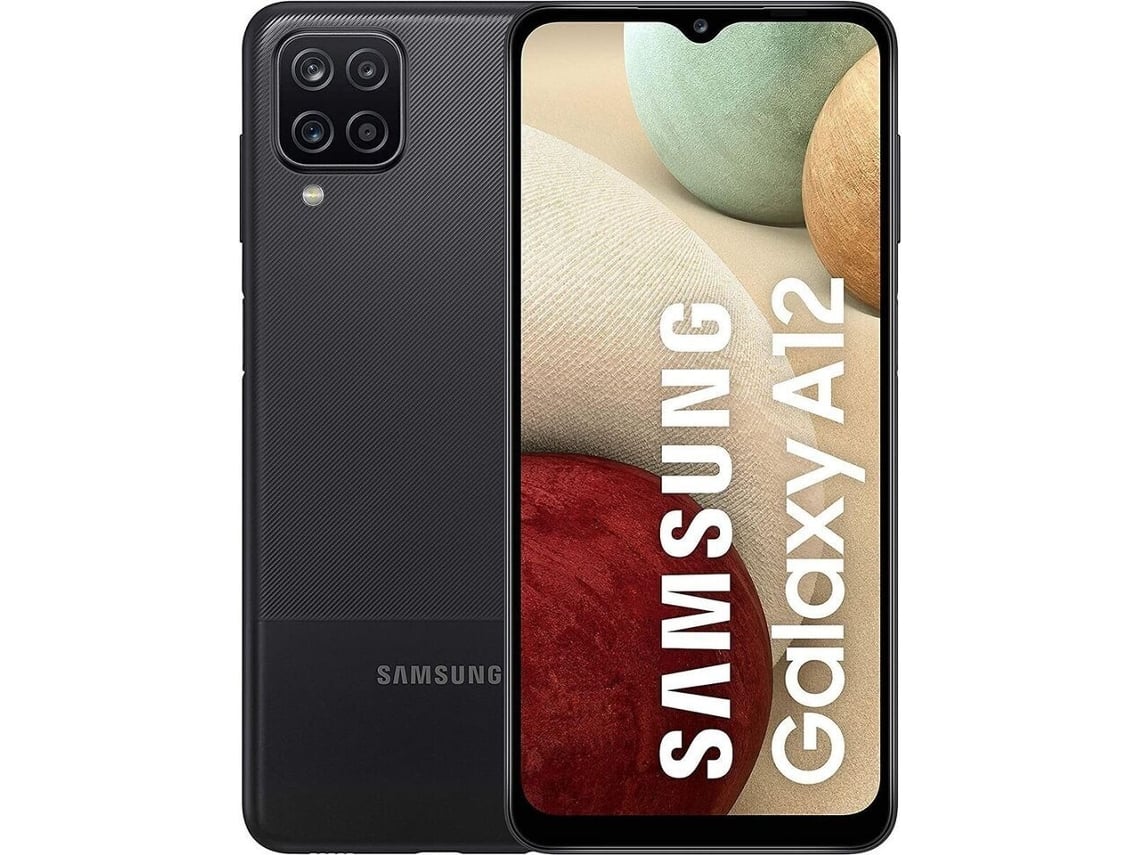 Smartphone SAMSUNG Galaxy A12 (Reacondicionado Marcas Mínimas - 64 GB - Negro)