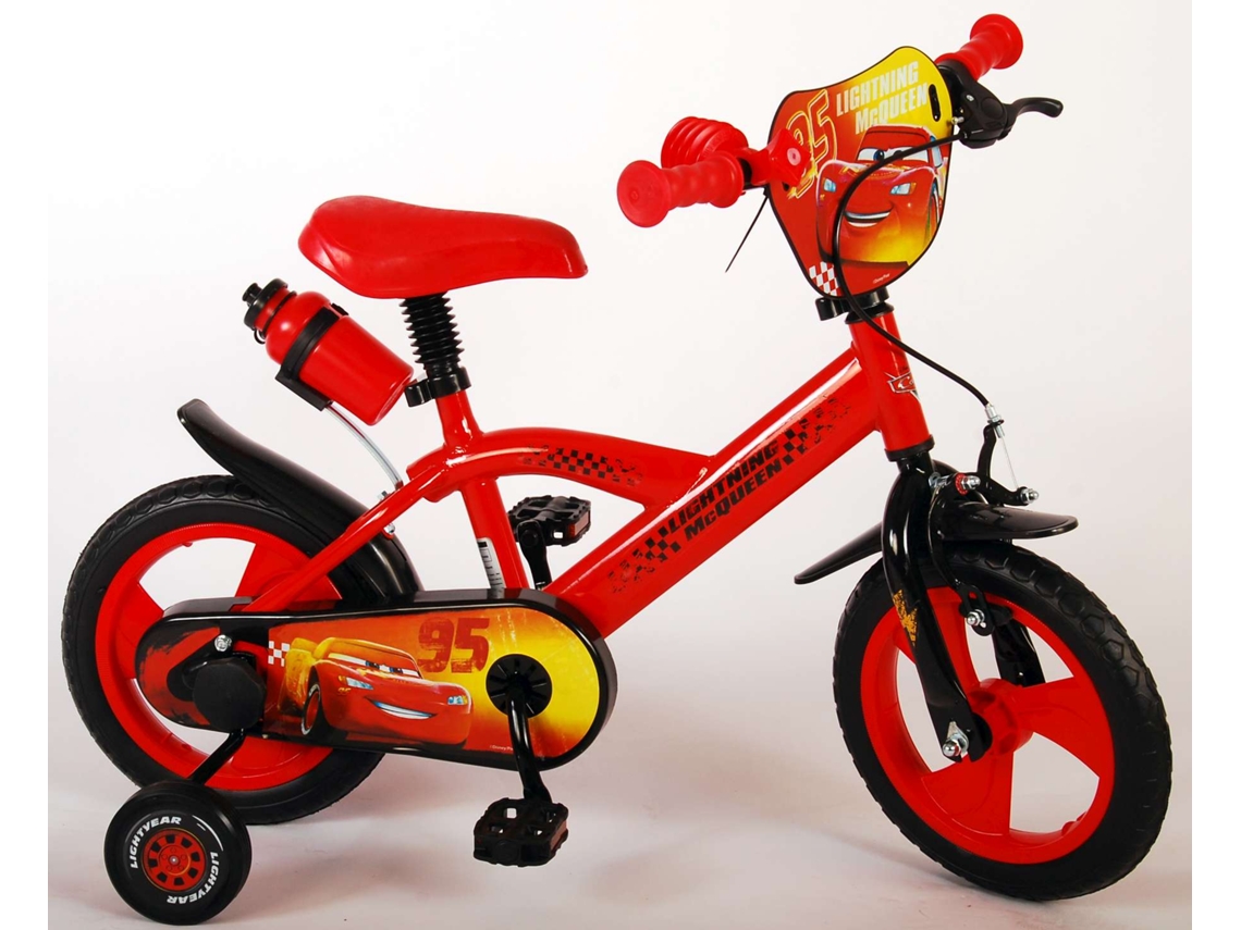 Bicileta Infantil DISNEY CARS 12 Pulgadas Worten.es
