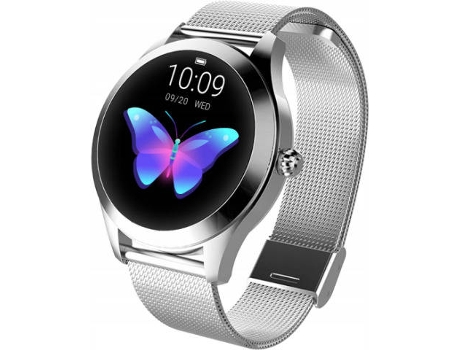 Smartwatch GETEK KW10 Plateado