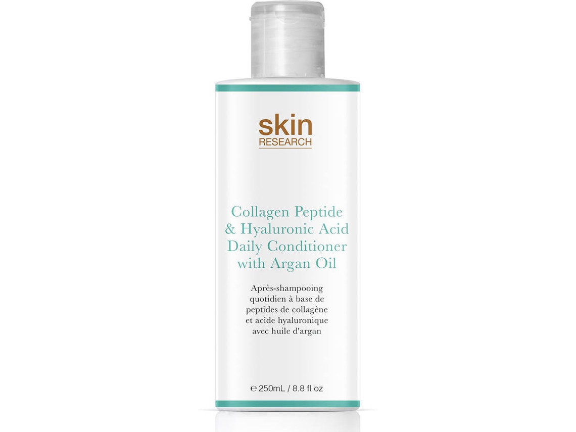 Acondicionador SKIN RESEARCH Collagen Peptide & Hyaluronic Acid Daily com Óleo de Argão (250 ml)