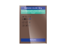 FABRIANO Cartulina A4 185 g/m² Marrón 50 Hojas