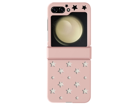 Funda para Samsung Galaxy Z Flip 5 AVIZAR Acrílico Rosa