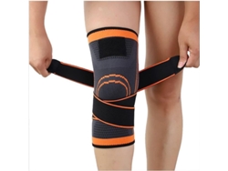 Tapón De Rodilla Para El Dolor De Artritis, Apoyo Para La Recuperación Y El Deporte - Naranja