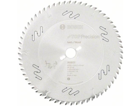 Disco de Sierra Circular BOSCH Top Precisión Best para Madera 300x30x3.2 mm - 60