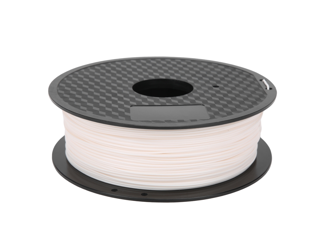 Filamento Pla Blanco De Seda Para Impresora 3d De 1,75 Mm Y 1 Kg Para Accesorios.