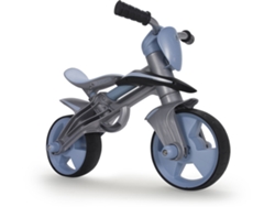 Bicicleta INJUSA Jumper Balance Bike con Casco Azul (Edad Mínima: 2 años - 76 x 43 x 55 cm)