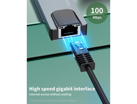Hub USB C para iPhone para Apple 15 Pro Max iPad para pantalla de TV Dongle (8 en 1) Ethernet HDMI tipo C TF Lector de tarjetas SD Estación de BISB...