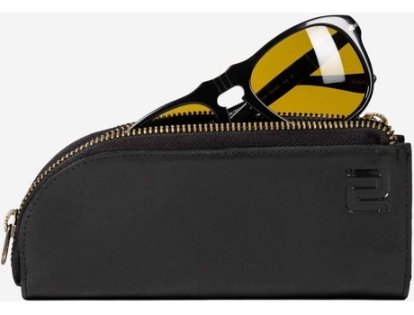 Estuche De Cristal Doble De Lujo NEGOTIA LEATHER Negotia Delta (Negro)
