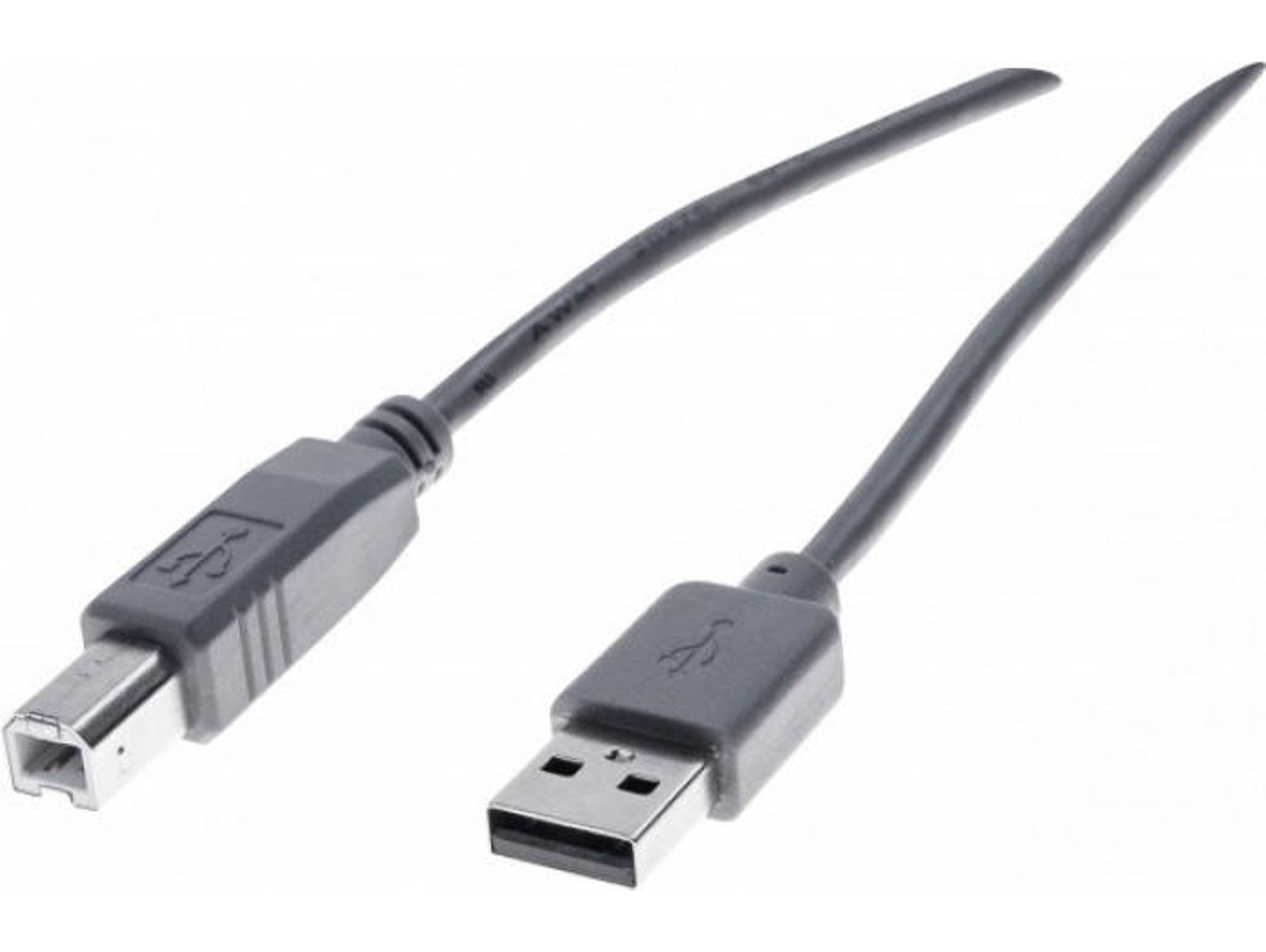 Cable USB CUC EXERTIS CONNECT (USB - USB - 1.8 m - Gris)