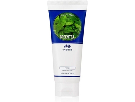 Espuma de Limpieza HOLIKA HOLIKA Daily Fresh Green Tea Cleansing Foam Balancing Sebum Production With Green Tea (150ml)